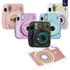 Fujifilm Instax Mini 11 Instant Camera Blush Pink + MiniMate Accessories Bundle + Fuji Instax Film Value Pack (40 Sheets) Accessories Bundle, Color Filters, Album, Frames