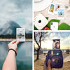 Fujifilm Instax Mini 11 Instant Camera Lilac Purple | Instax Mini Twin Pack Film | Glitter Photo Album Holds 64 Photos | Groovy Case