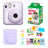 Fujifilm Instax Mini 12 Instant Camera + Instax Mini Twin Pack Film + Hanging Frames + Plastic Frames + Case + Close Up Filters - All Inclusive Bundle Lilac Purple