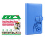 Fujifilm Instax Mini 3 Pack 10 Sheets Instant Film with 96-sheet Album for mini film Cobalt blue