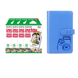 Fujifilm Instax Mini 4 Pack 10 Sheets Instant Film with 96-sheet Album for mini film