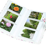 CAIUL Blooming Flower Mini Photo Album for Fujifilm Instax Mini 7s 8 8+ 9 25 26 50s 70 90 Film (white)