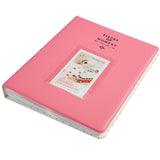 CAIUL 128 Pockets  Album for  Instax Mini 7s 8 8+ 9 25 26 50s 70 90 Film, Polaroid PIC300 Z2300 Film (Flamingo Pink)