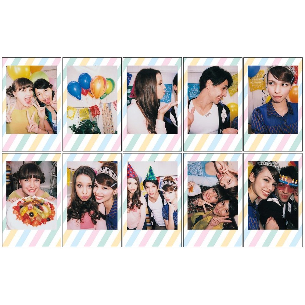 Fujifilm Instax Mini 10X1 Stripe instant Film