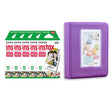 Fujifilm Instax Mini 5 Pack of 10 Sheets Instant Film with Instax Time Photo Album 64-Sheets (Violet Purple)