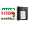 Fujifilm Instax Mini 5 Pack of 10 Sheets Instant Film with Instax Time Photo Album 64-Sheets charcoal gray