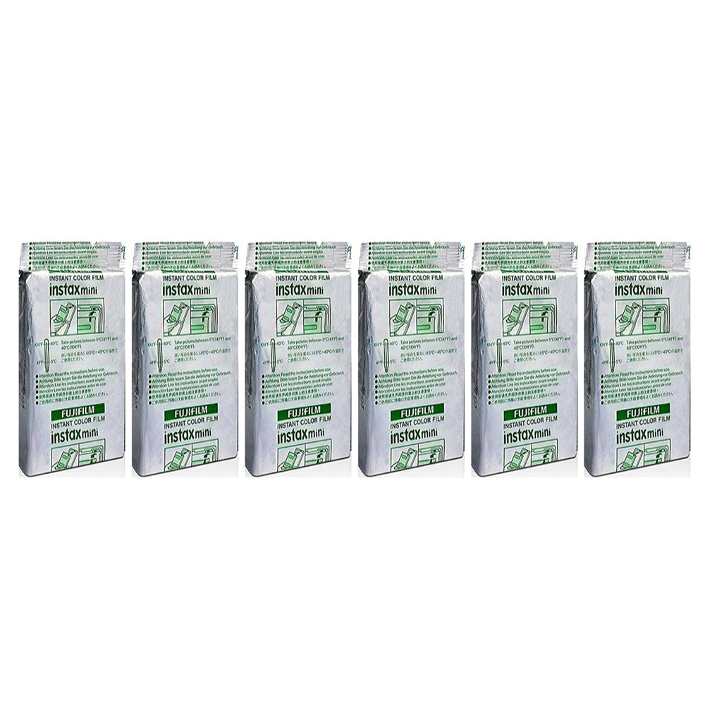Fujifilm Instax Mini 6 Pack of 10 Sheets Instant Film