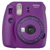 Fujifilm Instax Mini 9 Instant Camera (Clear Purple)