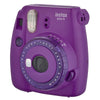 Fujifilm Instax Mini 9 Instant Camera (Clear Purple)