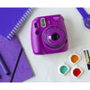 Fujifilm Instax Mini 9 Instant Camera (Clear Purple)
