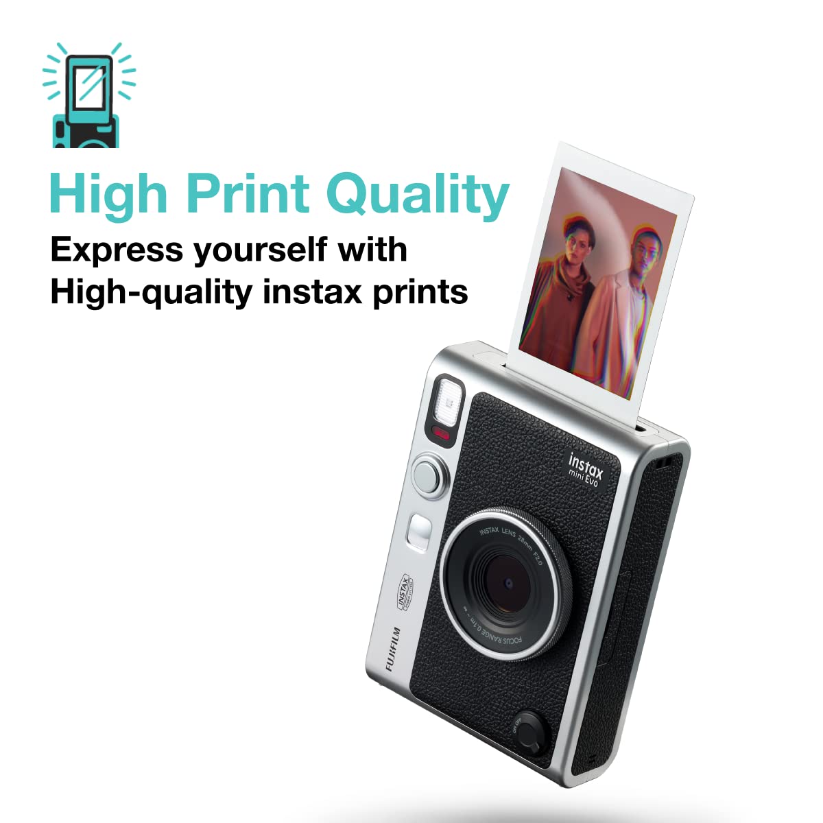 Fujifilm Instax Mini Evo Hybrid Camera Premium Edition
