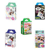 Fujifilm Instax Mini Film Bundle Consists of Daylight Film 20 Pack, Airmail 10 Pack, Comic 10 Pack, Stained Glass 10 Pack, Stripe 10 Pack ( 60 Shots)