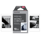 Fujifilm Instax Mini Monochrome Film With Simple Hanging Paper Photo Frame - 10 Exposures