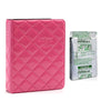 Fujifilm Instax Mini Single Pack 10 Sheets Instant Film with dimand Photo Album 64 Sheets (pink)