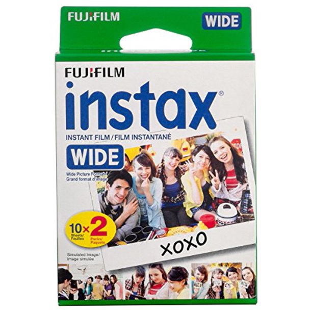 Fujifilm Instax Wide Film Twin Pack (White) –