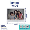 Fujifilm Instax Wide Film Twin Pack (White)