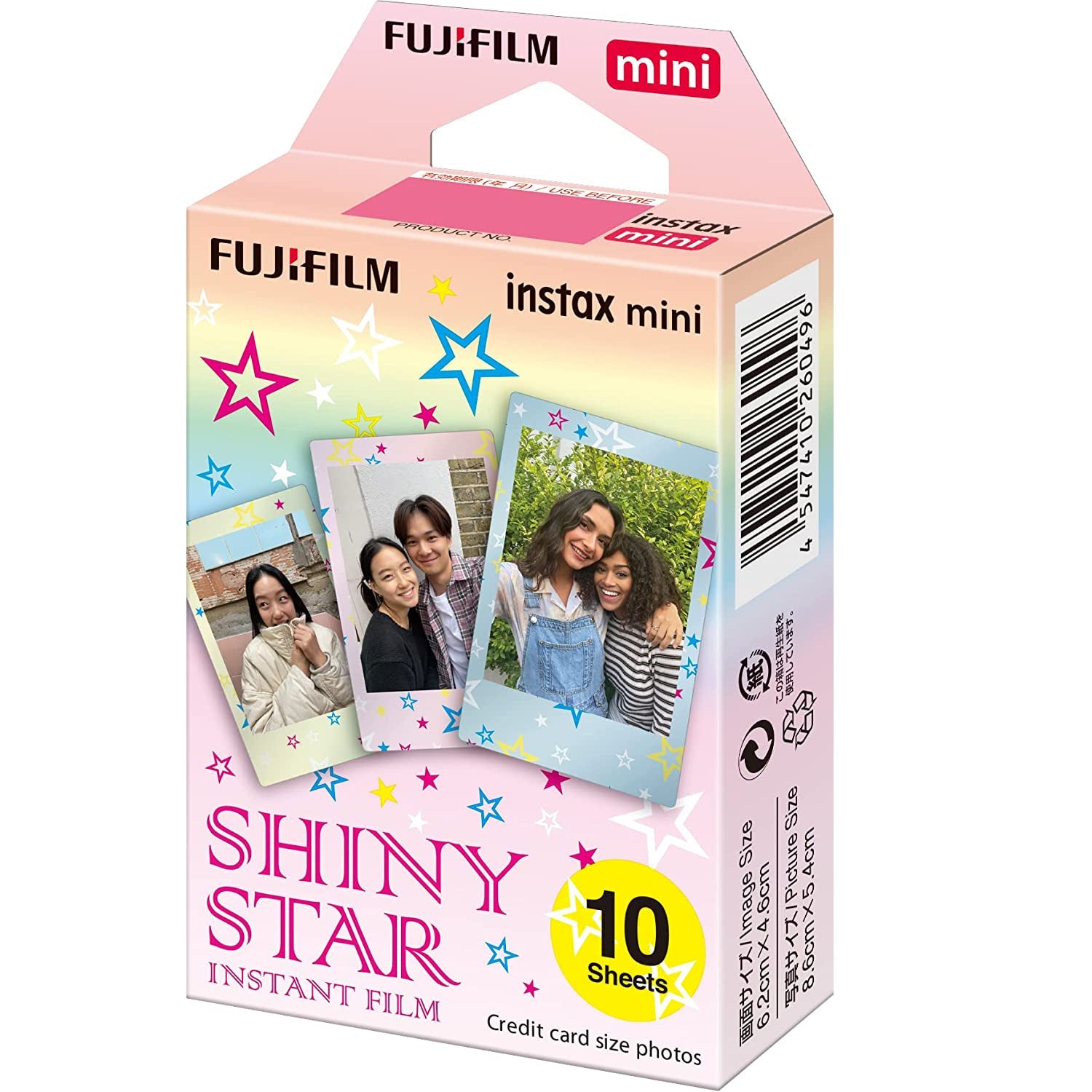 Fujifilm Instax mini 10X1 Shiny Star Instant Film