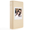 Fujifilm Instax square 10X1 white marble Instant Film With 64 sheet Album for square film (beige)