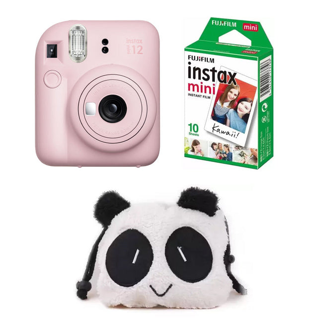 Fujifilm INSTAX Mini 12 Instant Camera with 10 Shot and Panda