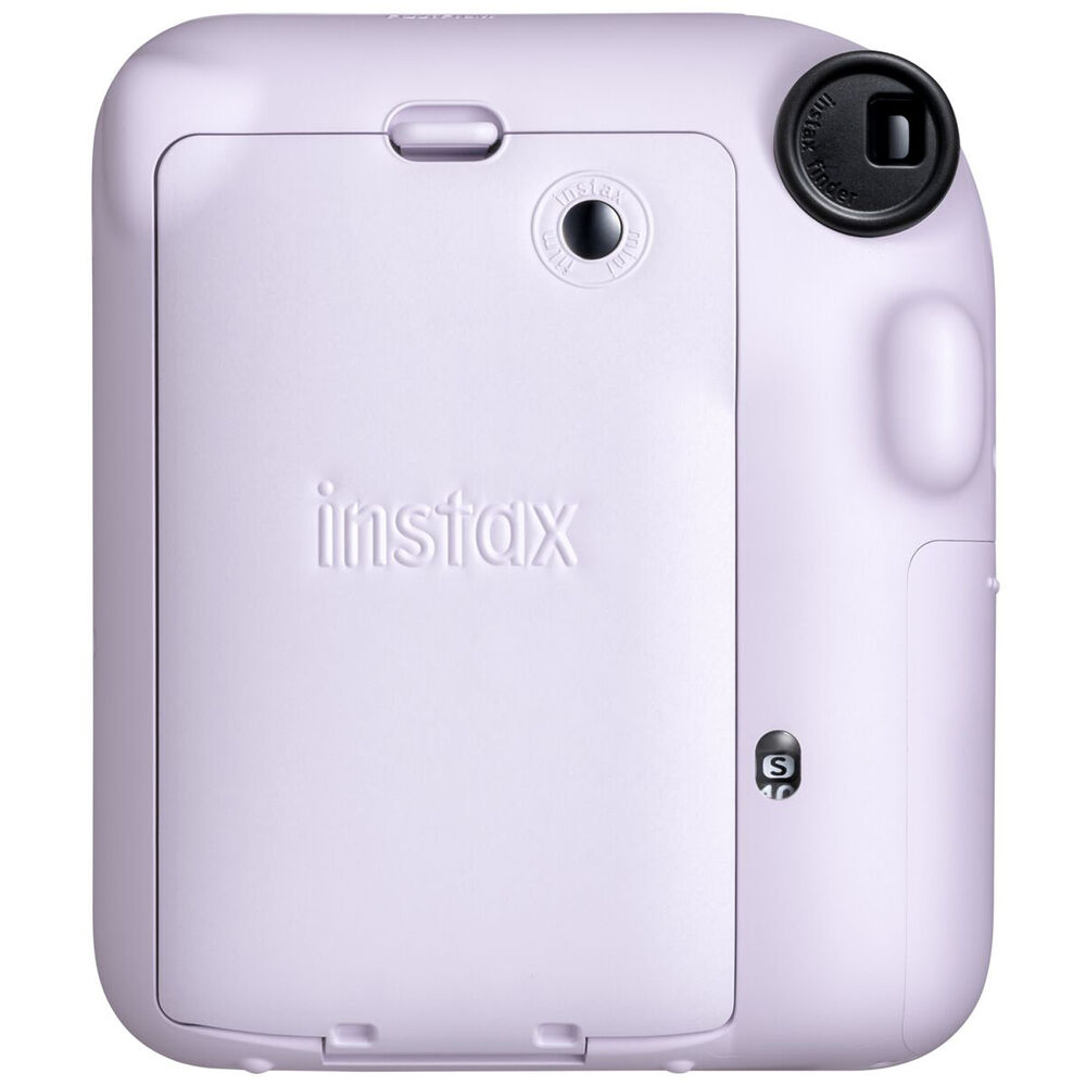 Fujifilm INSTAX Mini 12 Instant Camera with 10 Shot and Panda pouch (Lilac Purple)