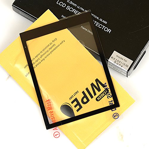 GGS LARMOR IV Self-Adhesive Optical Glass LCD Screen Protector for Sony RX-100, M2 ,M3