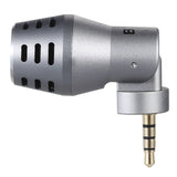BOYA BY-A100 Omni Directional Condenser Microphone for IOS Android Smartphones Gray