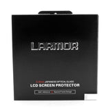 LARMOR GGS SelfAdhesive Optical Glass LCD Screen Protector for Nikon D90