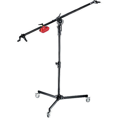 Manfrotto 025TM Mini Super Boom with Column Stand, Black - 5.5' (1.7m)