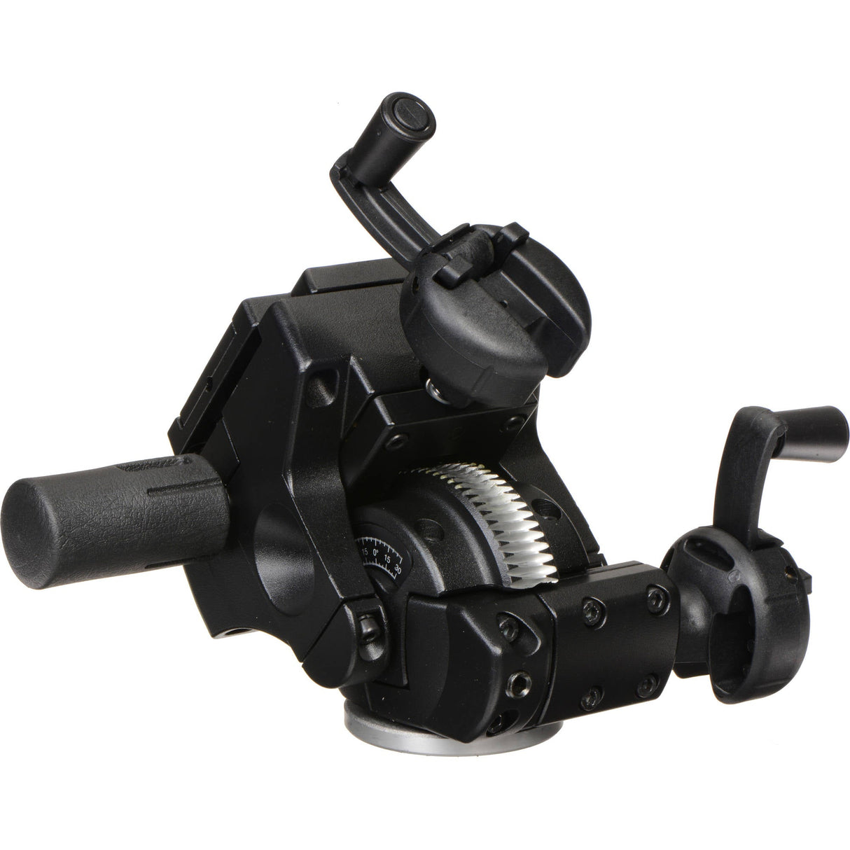 Manfrotto 400 3-Way Geared Pan-and-Tilt Head with Select Quick Release Plates