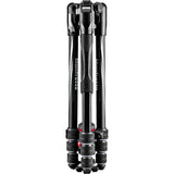 Manfrotto Befree Advanced Travel Aluminum Tripod with 494 Ball Head (Twist Locks) Black