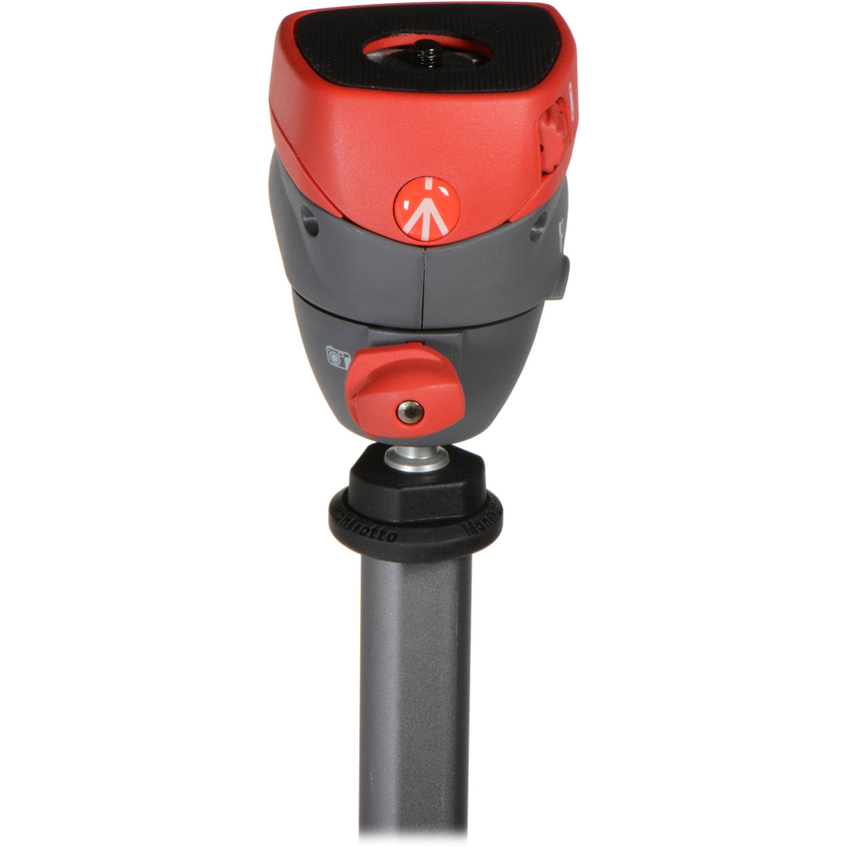 Manfrotto Compact Action Aluminum Tripod (Red)