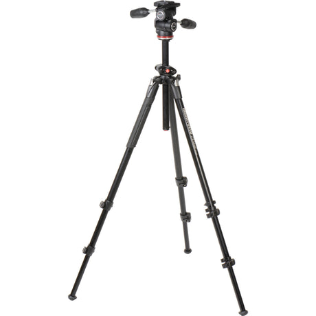 Manfrotto MK290DUA3-3WUS 290 Dual Aluminum Tripod with 3-Way Pan/Tilt Head