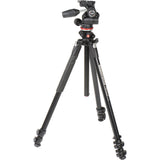 Manfrotto MK290DUA3-3WUS 290 Dual Aluminum Tripod with 3-Way Pan/Tilt Head