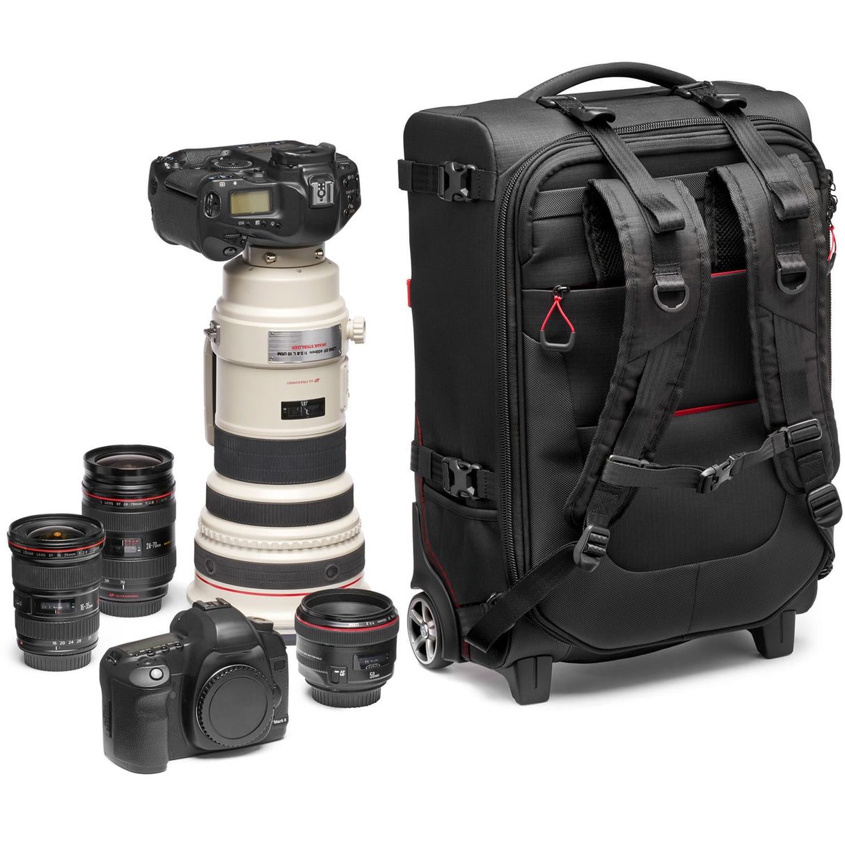 Manfrotto Pro Light Reloader Switch-55 Backpack/Roller (Black)