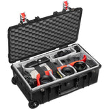 Manfrotto Pro Light Reloader Tough-55 Low Lid Carry-On Camera Rollerbag (Black)