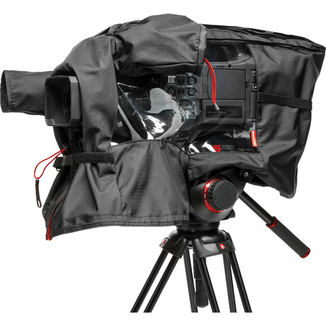 Manfrotto RC-10 Pro Light Video Camera Raincover for Medium-Size Camcorder / DSLR Rig (Black)