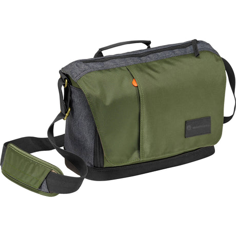 Manfrotto Street Camera Messenger bag for CSC/DSLR (Green and Gray)