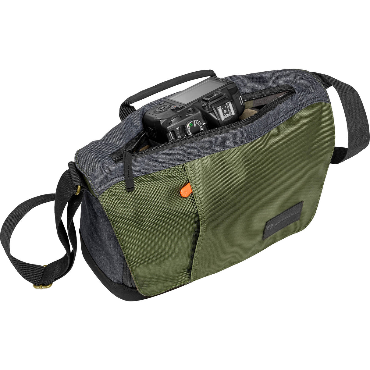 Manfrotto Street Camera Messenger bag for CSC/DSLR (Green and Gray)