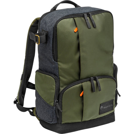 Manfrotto Street Camera and Laptop Backpack for DSLR/CSC (Green and Gray)