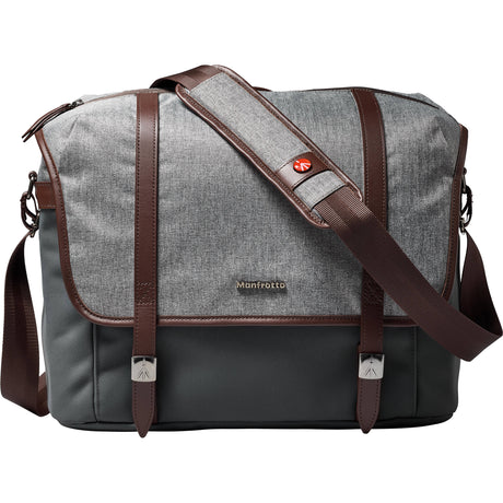 Manfrotto Windsor Camera Messenger Bag (Medium, Gray)