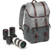 Manfrotto Windsor Camera and Laptop Backpack for DSLR (Gray)
