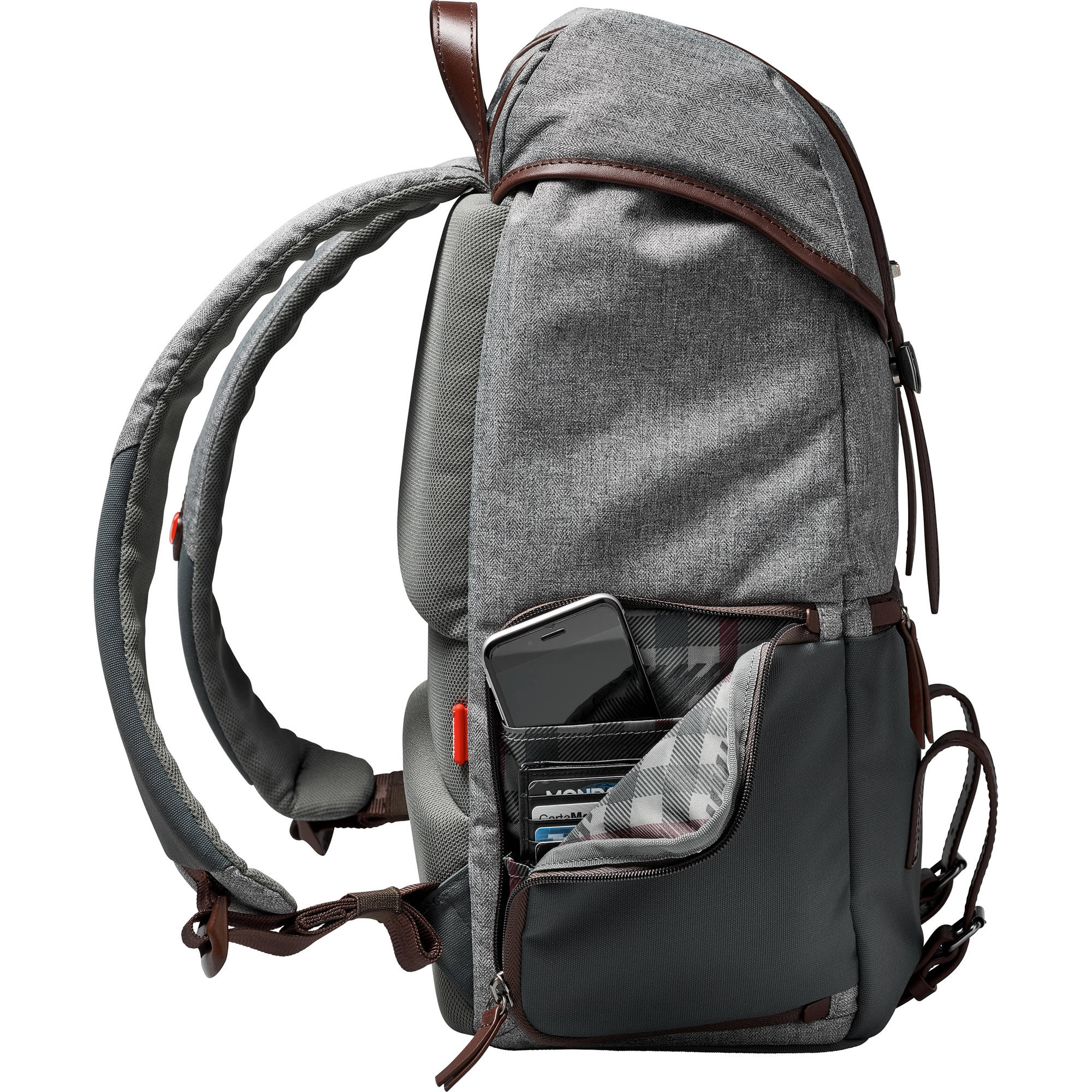 Manfrotto Windsor Camera and Laptop Backpack for DSLR (Gray)