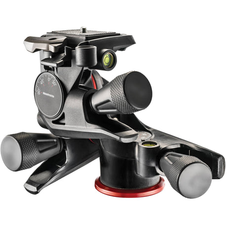 Manfrotto XPRO 3-Way, Geared Pan-and-Tilt Head with 200PL-14 Quick Release Plate