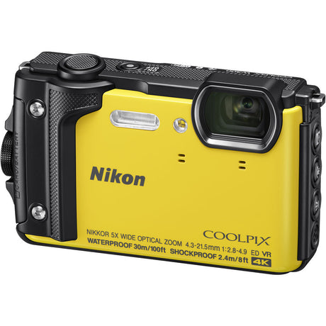 Nikon COOLPIX W300 Digital Camera (Yellow)