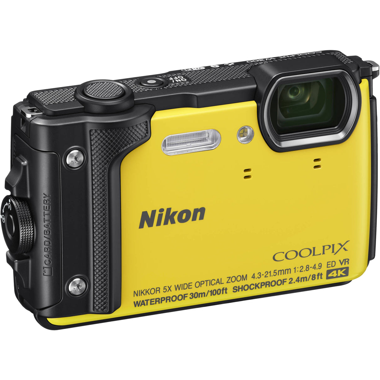 Nikon COOLPIX W300 Digital Camera (Yellow)