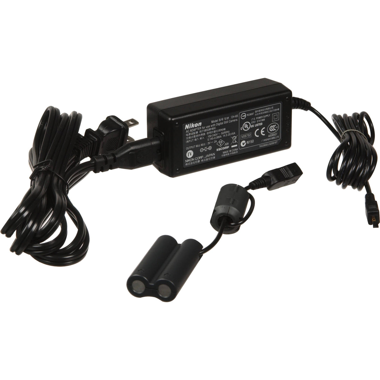 Nikon EH-65A AC Adapter for the Nikon Coolpix L Series Digital Cameras