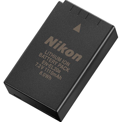 Nikon EN-EL20a Rechargeable Lithium-Ion Battery Pack (7.2V, 1110mAh)