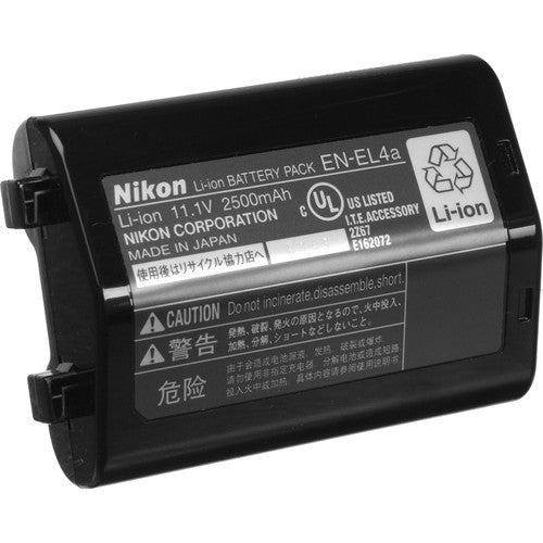 Nikon EN-EL4a Rechargeable Lithium-Ion Battery (11.1v 2450mAh)