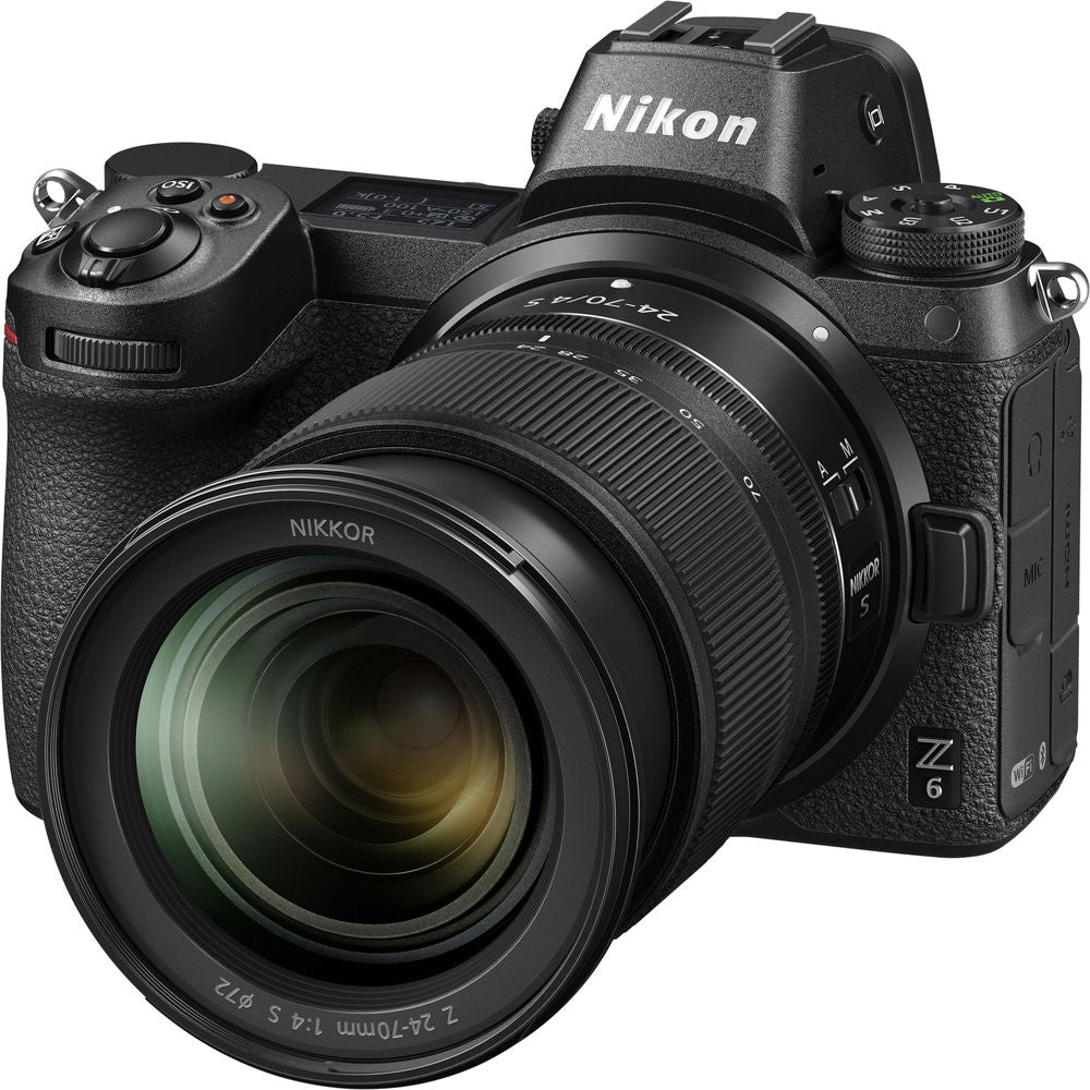 Nikon Z 6 Mirrorless Digital Camera with 24-70mm Lens and Accessories Kit