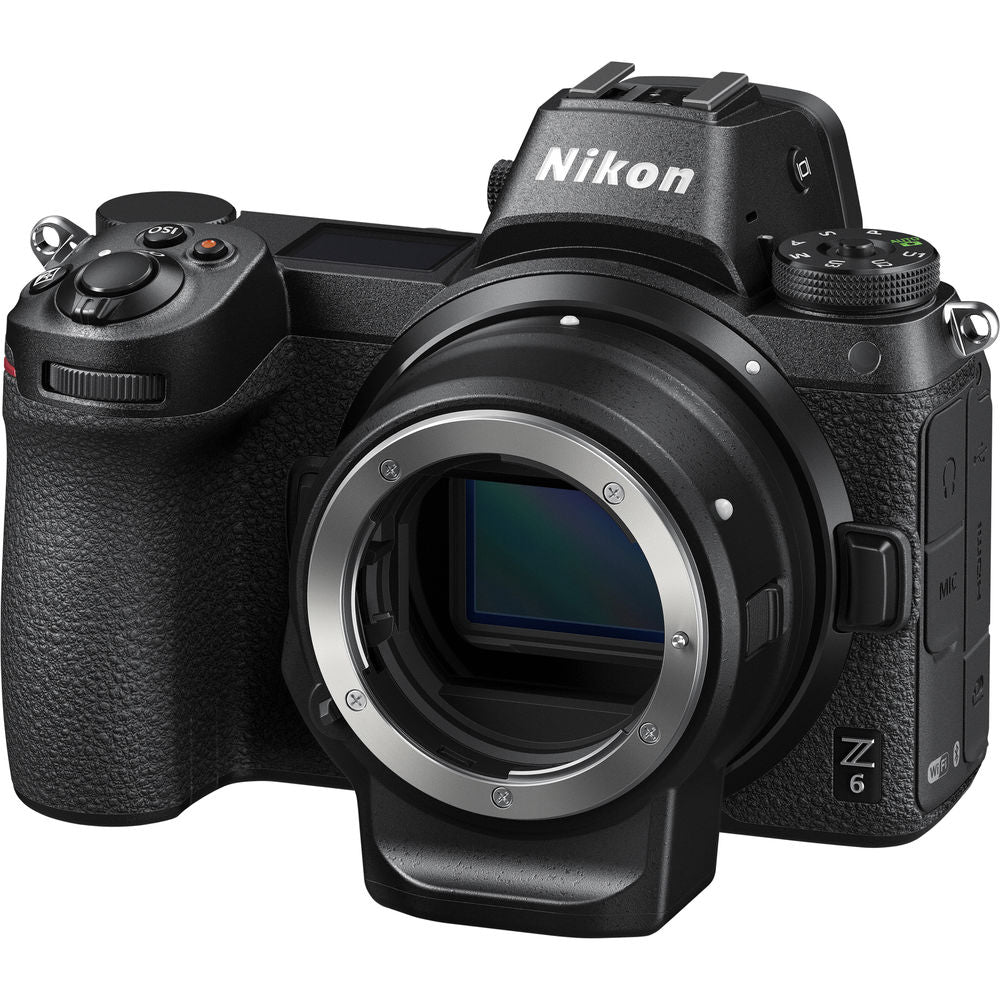 Nikon Z 6 Mirrorless Digital Camera with FTZ Mount Adapter Kit